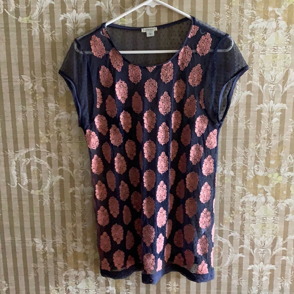 RARE Sundance Palace Best top with crochet detailing, size large - Picture 5 of 11